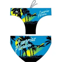Turbo Paradise Canary Island Swimming Brief Bleu,Noir M Homme
