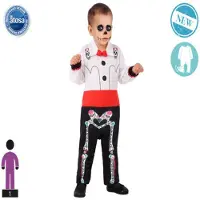 Atosa Déguisement De Bébé Mexican Skeleton