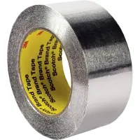 3M 425 Ruban Aluminium Argenté - 50 Mm X 55 M
