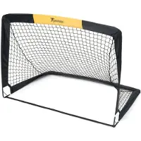 Precision Training mini-buts de football 91,4 cm polyester noir 2 pièces