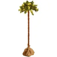 vidaXL Sapin de Noël avec LED 120 cm