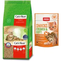 Cat's Best Oko Plus Granules - Litière pour chats - 40 l