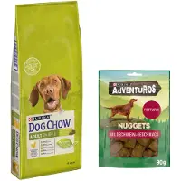 Purina Dog Chow Adult Chicken Dog Food 14kg Jaune