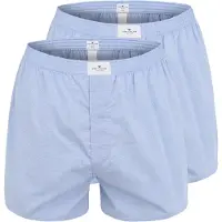 Tom Tailor Boxers bleu clair / bleu foncé / blanc