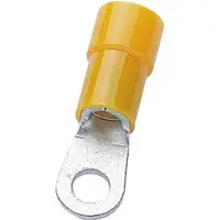 Oem Marine Ring Terminal 6 Mm 100 Units Jaune 2.5-6 mm2