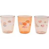 Done by Deer Tasse - Yummy+ - Happy Clouds - 3 Pack - Papaye - - UneTaille - Tasse