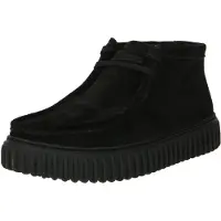 Clarks Chaussure à lacets 'Torhill Hi' noir