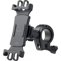 XLayer Support universel de vélo pour smartphones, noir, Support pour smartphone, Noir
