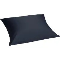 Yumeko - Taie d'oreiller - Satin De Coton - 50x60 - Bleu