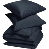 Yumeko - Parure de lit - Satin De Coton - 200x220 - Bleu