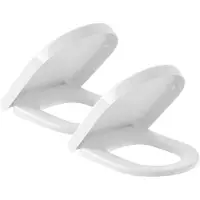 Villeroy & Boch Subway 2.0 abattant de WC - déclipsage rapide - descente amortie - lot de 2 - blanc 0124060