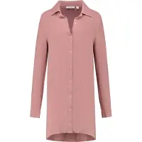 Yumeko - Robe chemise - Lin Lavé - S - Rose