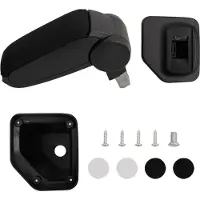 vidaXL Accoudoir de voiture noir 15x32x(40-52) cm ABS