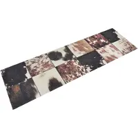 vidaXL Tapis de cuisine lavable impression peau d'animal 60x180 cm