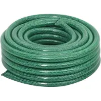 vidaXL Tuyau d'arrosage vert 0,9" 50 m PVC - Tuyaux d'arrosage