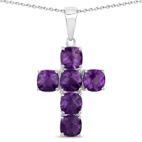 Rafaela Donata Chaîne violet / argent
