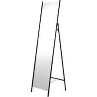 En.casa Miroir sur pied 'Martano' miroir intégral 160 x 42,5 cm