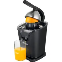 Moa Presse-agrumes - Presse-agrumes - Presse-orange électrique - Presse-citron - 2 cônes de pressage - Noir - CJ408B