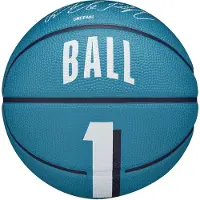 Wilson Nba Player Icon Mini Basketball Lamelo Size 3 Sports Equipment Blue En Taille:One Size