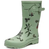 Gevavi Bottes de Pluie Gevavi Femmes Liva Vert-Taille 37