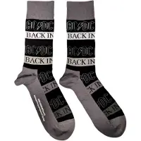 Born In France Chaussettes Back In Black Black 40-45