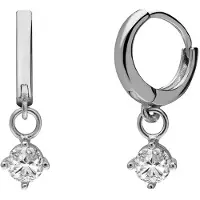 Lucardi Boucles d'oreilles 'Klassisch' argent