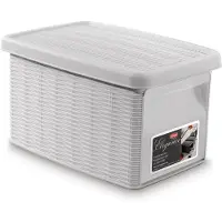 Kerbl 1 X BOITE POLYVALENTE ELEGANCE petite 19 x 29 xh 16 cm blanc
