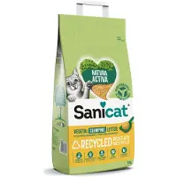 Sanicat Litière Agglomérante Recyclée Natura Activa 10l