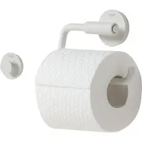 Tiger Urban - Toiletrolhouder zonder klep inclusief Handdoekhaak klein - Wit