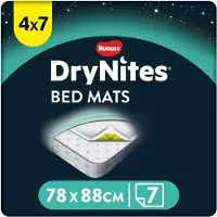 DryNites Tapis de lit DryNites, 7 pièces,