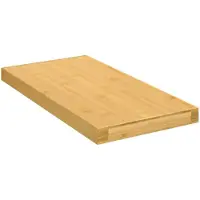 vidaXL Étagère murale 40x20x2,5 cm bambou