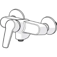 Hansa Armaturen GmbH Mitigeur de douche mural Hansapolo nouveau avec fonction Thermo-Cool VC