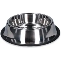 Holland Animal Care Bol à manger et à boire antidérapant Acier inoxydable 700 ml Ø 21 cm