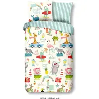 Good Morning Housse de couette pour enfants Holiday 140x200/220 cm
