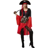 Dressforfun Costume femme reine des pirates S - déguisement déguisement halloween tenue de soirée carnaval costume carnaval tenue de soirée - 301774