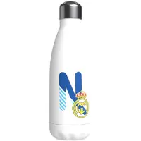 Real Madrid Bouteille Personnalisée Avec La Lettre N Acier Inoxydable 550ml