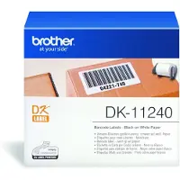 Brother DK-11240 - (51 mm x 102 mm) - Noir sur blanc - Étiquette