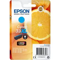 Epson 33XL (C13T33624012) - Cyan - Cartouche d'encre - Grande capacité
