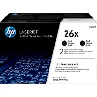 HP Toner 26X (CF226XD) 2x noir haute capacité - Multipack