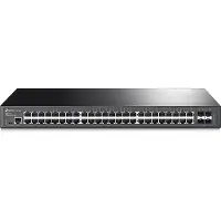 TP-LINK Commutateur administrable JetStream 48 ports Gigabit L2 avec 4 emplacements SFP