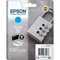 Epson 35 (C13T35824010) - Cyan - Cartouche d'encre
