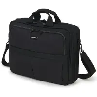 Dicota Sacoche Top Traveller SCALE - 17.3" - Noir - Rembourrage en mousse et sangles de fixation élastiques