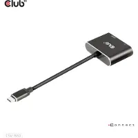 Club 3D Club3d CLUB3D MST hub USB3.2 Gen2 Type-C (DP Alt-Mode) vers DisplayPort + HDMI 4K60Hz M/F