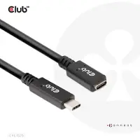 Club 3D Câble USB - - CAC-1529 - 2m - Noir - Connecteur USB