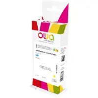 Prime Inventions OWA Encre K20660OW remplace hp F6U18AE/Nr.953XL jaune