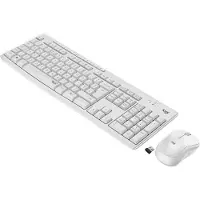 Logitech MK295 Clavier et Souris Sans Fil Blanc FR AZERTY