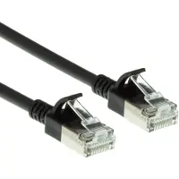 ACT DC7903, 3 m, Cat6a, U/FTP (STP), RJ-45, RJ-45, Noir