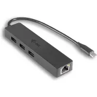ITEC I-TEC i-tec Advance USB-C Slim Passive HUB 3 ports + adaptateur Gigabit Ethernet
