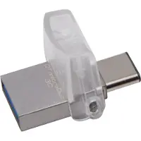 Kingston DataTraveler microDuo 3C - clé USB - 128 Go