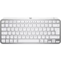 Logitech MX Keys Mini for Mac - Clavier - rétroéclairé - Bluetooth - QWERTZ - Suisse - gris pâle - pour Apple 10.2-inch iPad; 10.5-inch iPad Air; 10.9-inch iPad Air; iPhone 11 12 13 SE